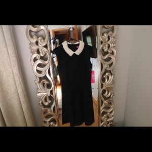 Betsey Johnson Pearl collar dress